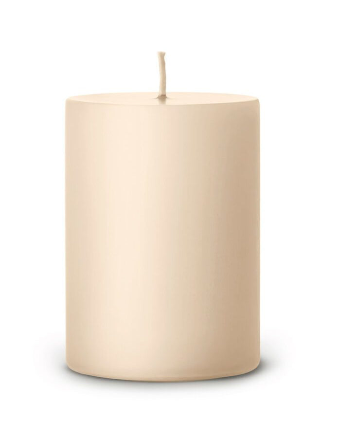 Ice Latte Pillar Candle - 15cm