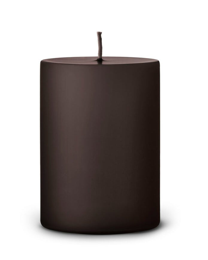 Espresso Pillar Candle - 20cm