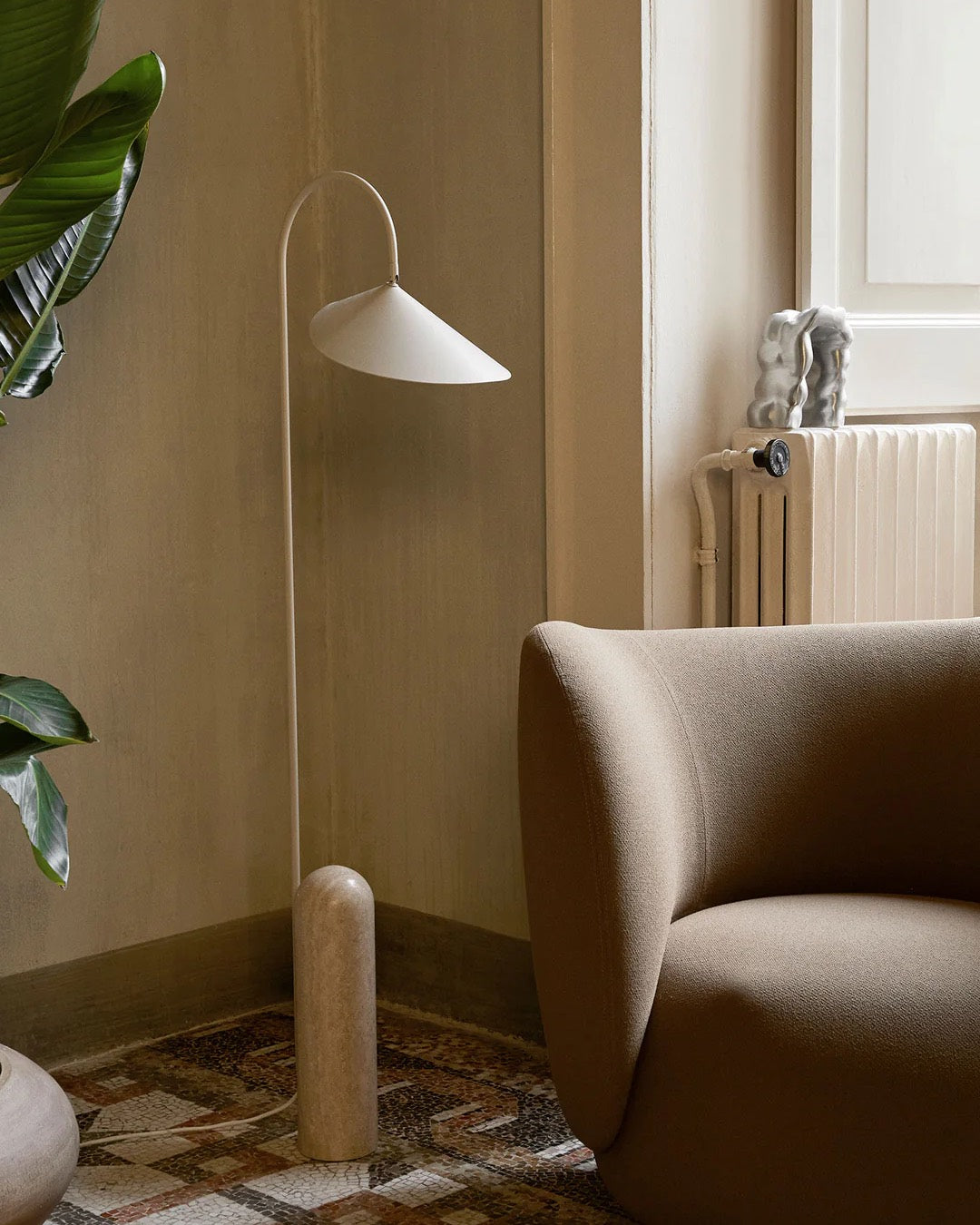 Lampadaire - Arum Floor Naturel, Ferm Living