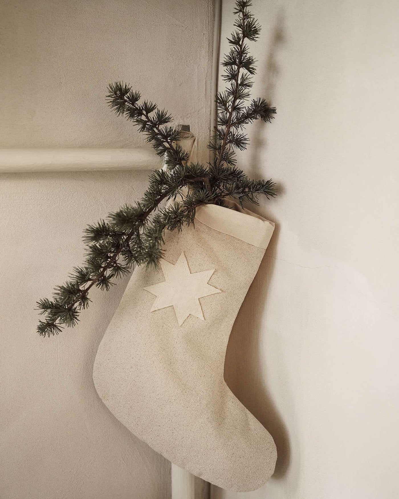 Christmas Stocking - Vela Naturel