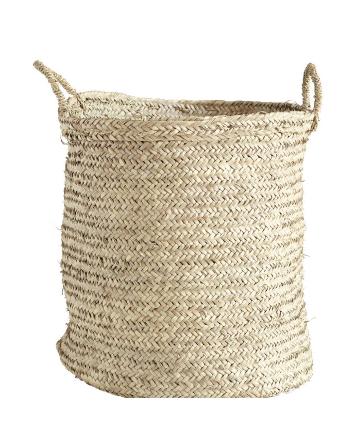 Panier Palm Leaves w/handles, Tine K Home