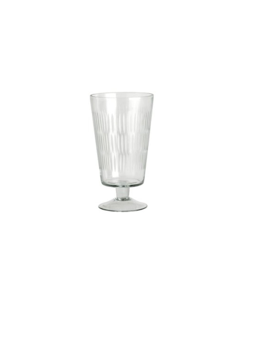 Vase Engraved Glass