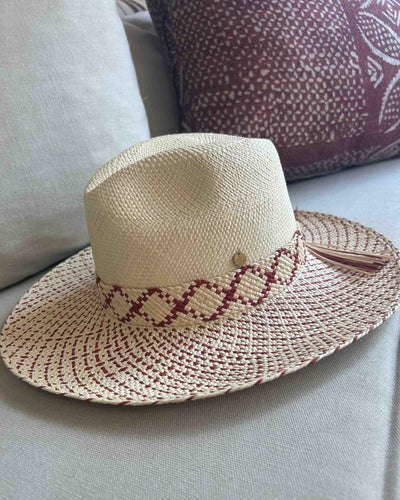 Chapeau Panama Rouge, Pao Artesania