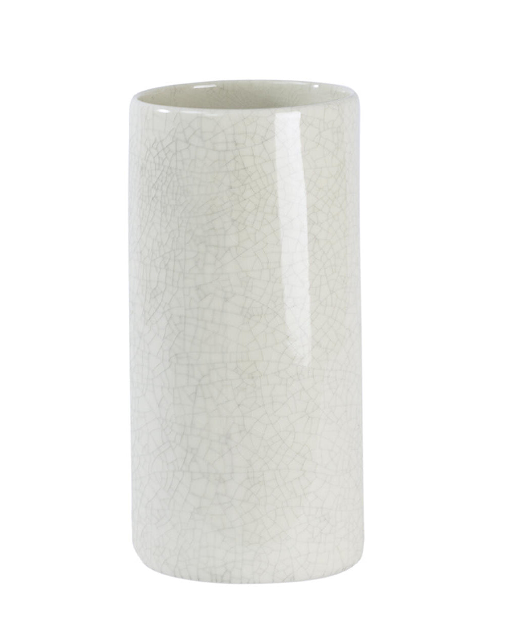 Crackle Quartz Handle Vase 