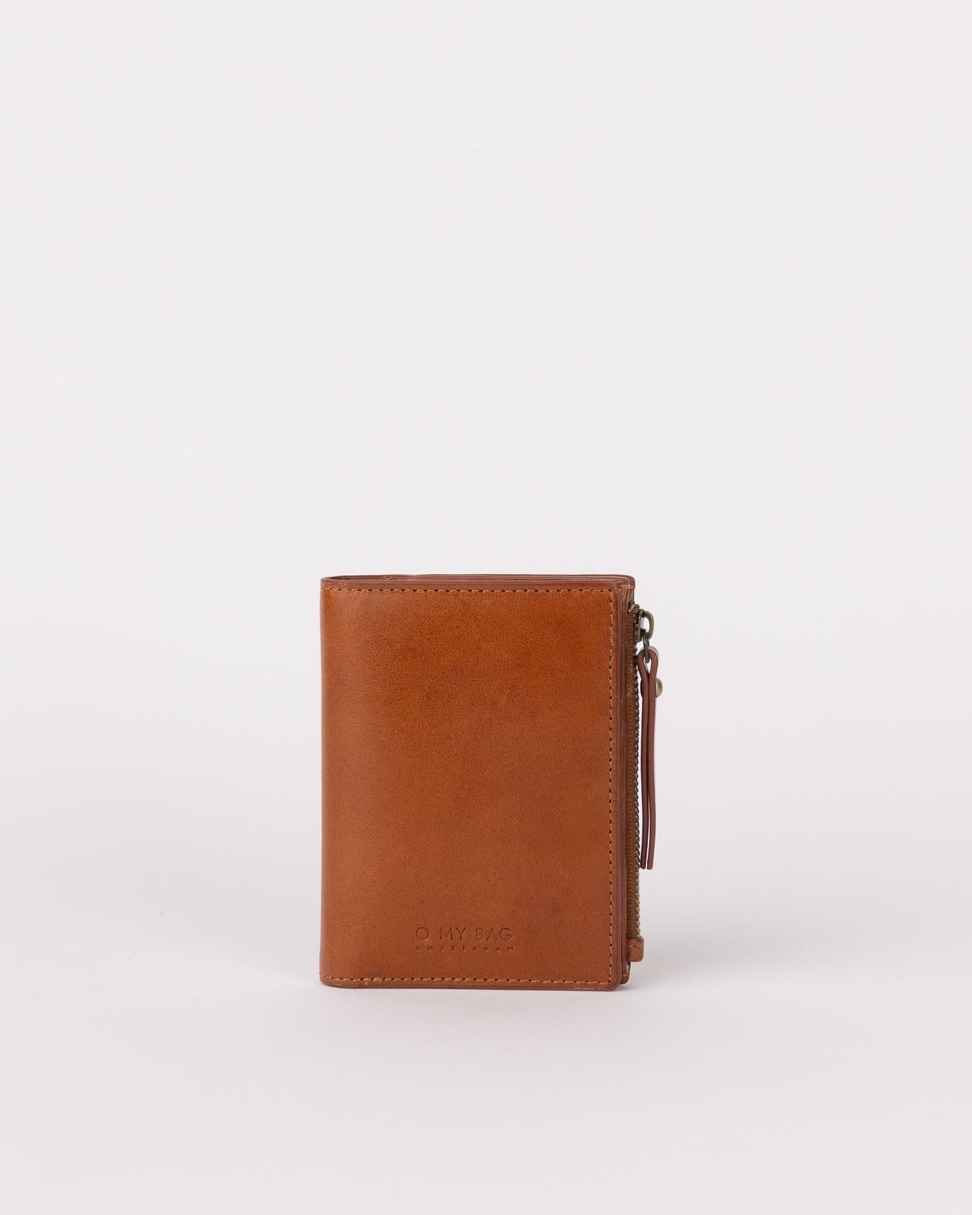 Laura half-moon mini wallet, Cognac