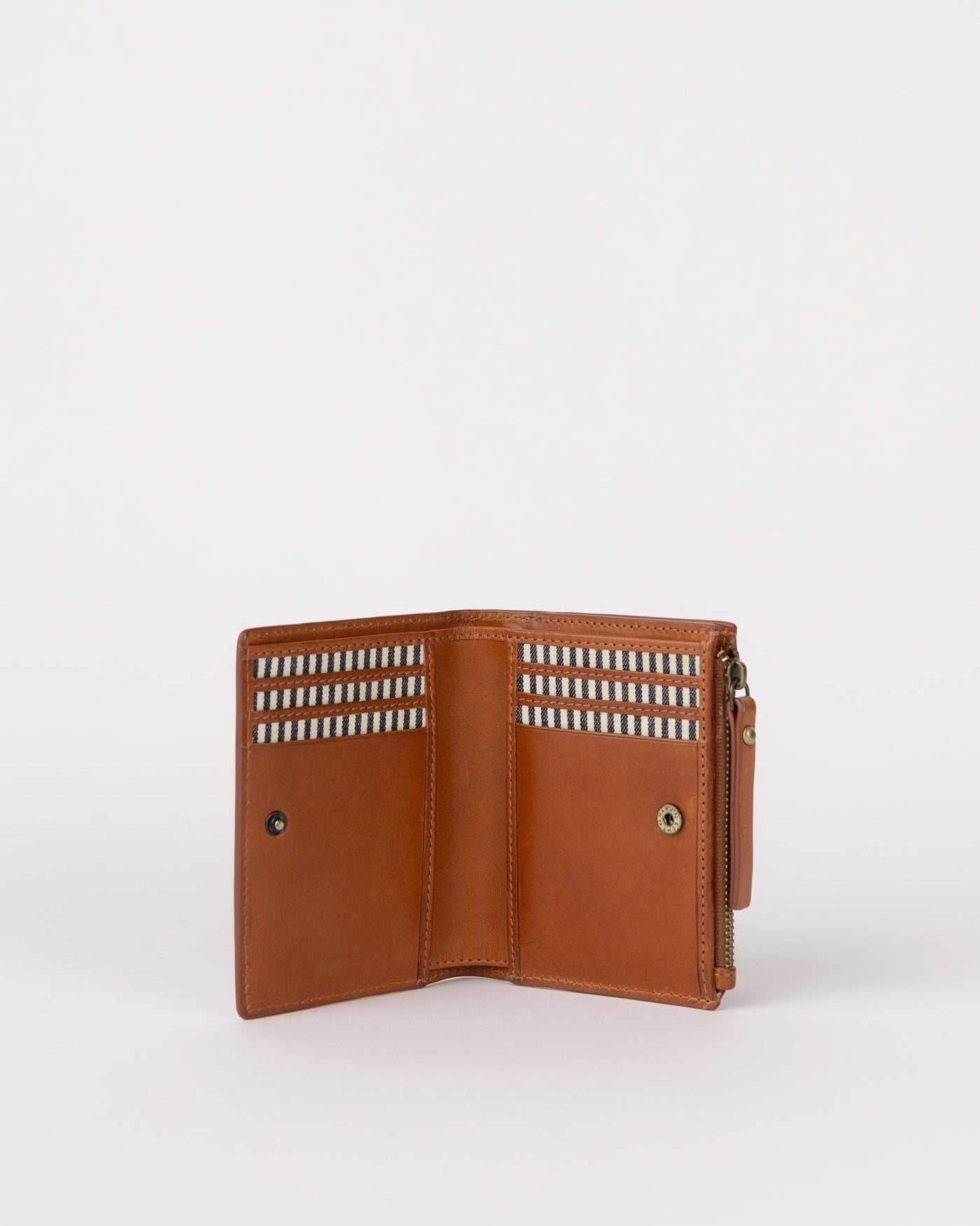 Portefeuille en cuir - Jamie Wallet Cognac