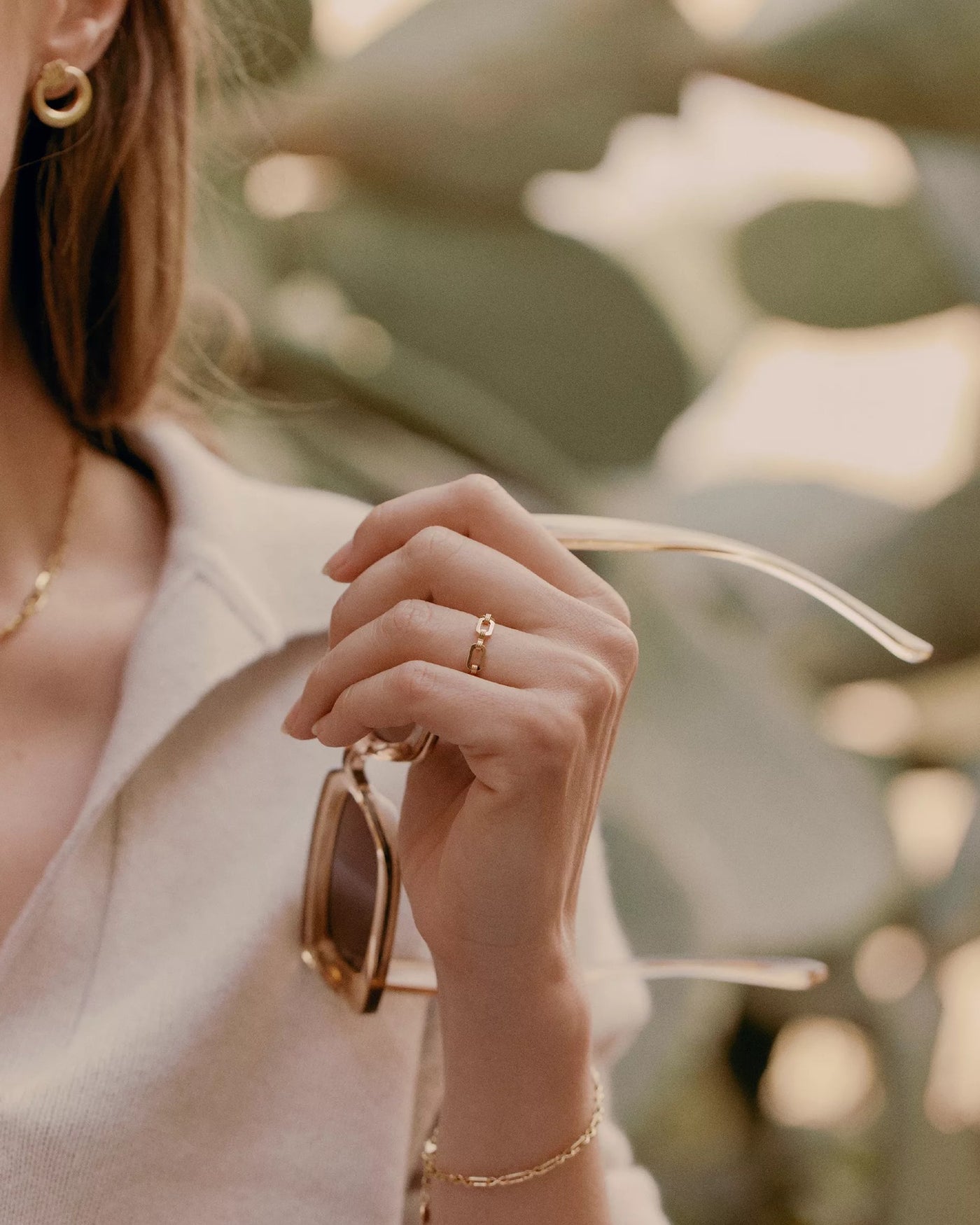 Bague maille Gyptis, Louise Damas