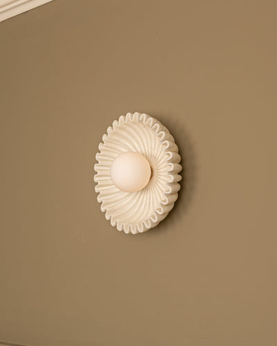 Ecru Ceramic Wall Lamp, Ostro