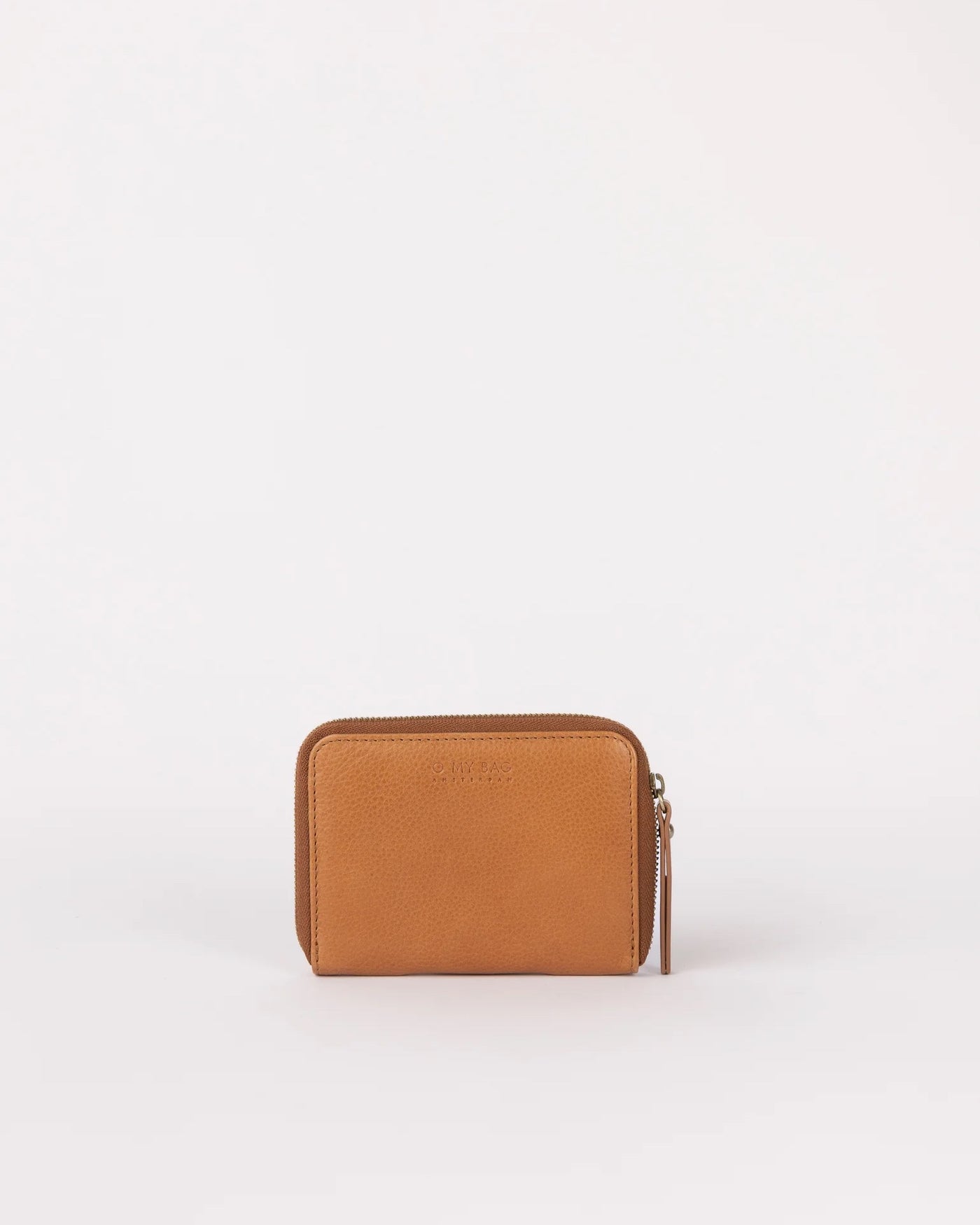 Robbie - Petit porte-monnaie en cuir Cognac