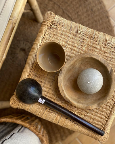 Vintage wooden ladle, no. 2