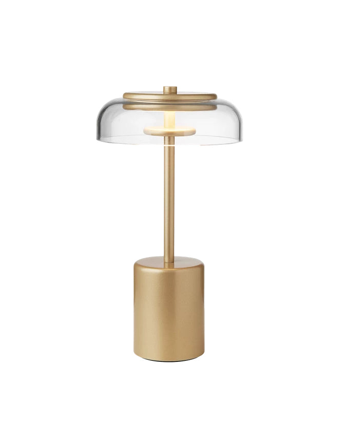 Blossi Portable Lamp - Nordic Gold / Clear