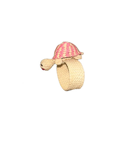 Rond de Serviette, Tortue Rose